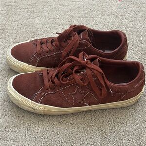 Converse Brown Suede Sneakers